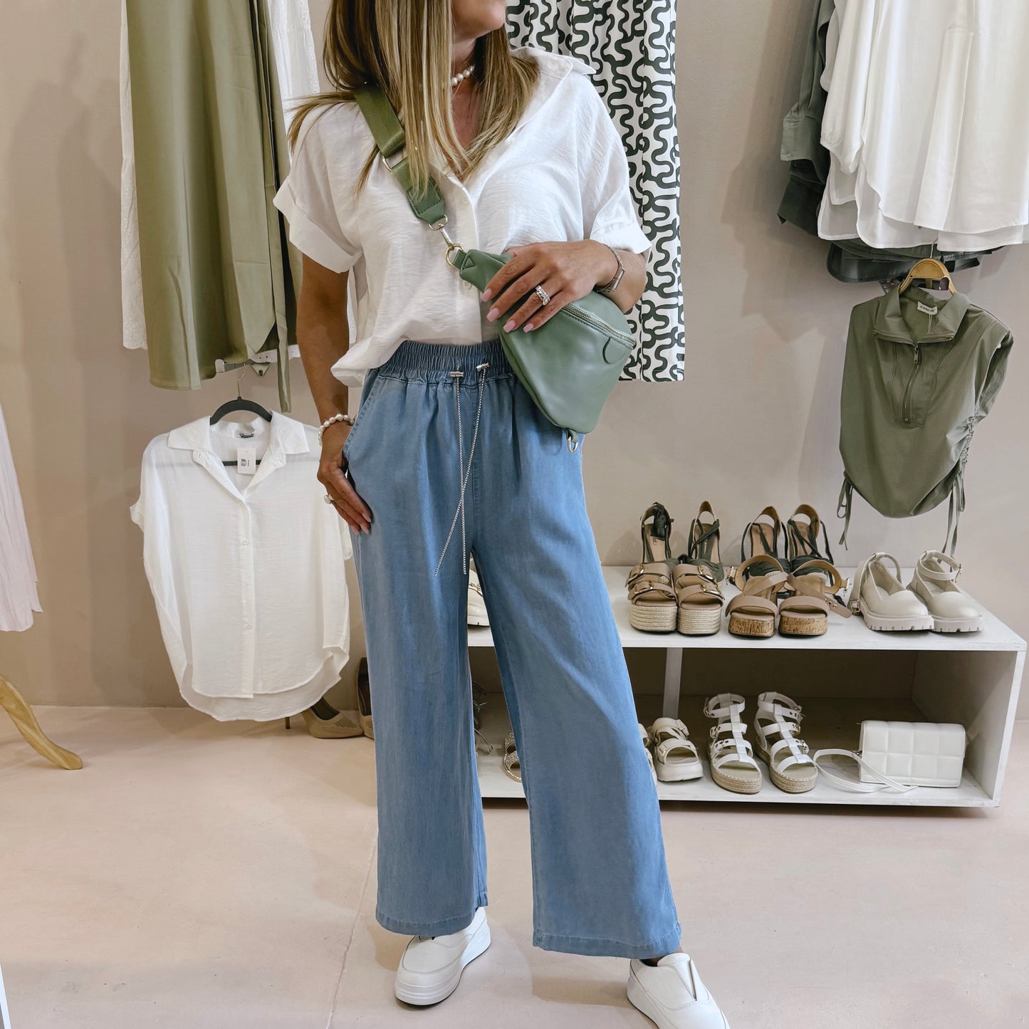 Denim Pants Light Blue