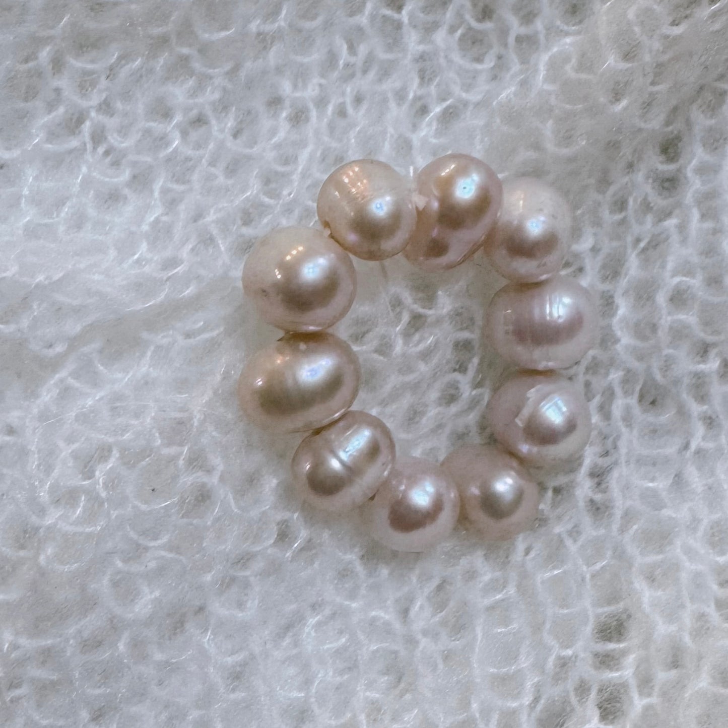 Pearl Stretchy ring