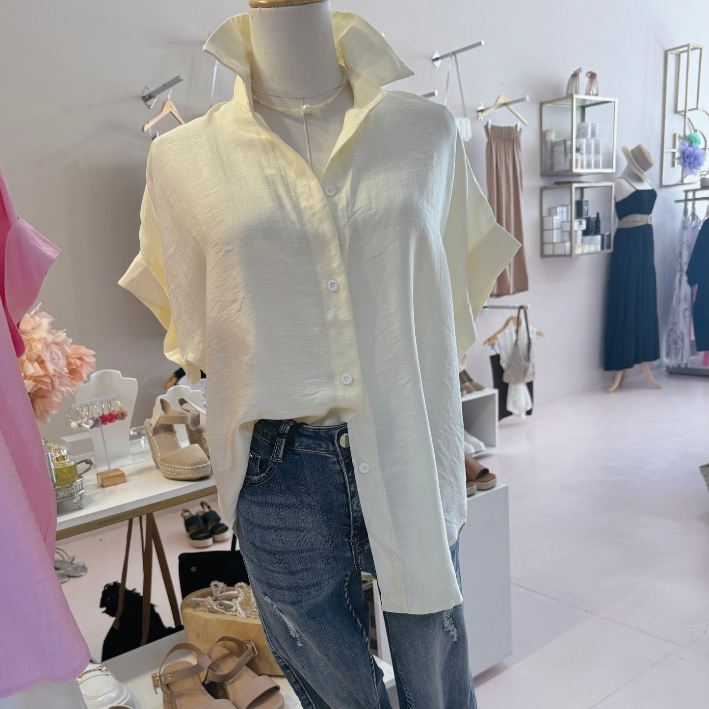 Amanda Blouse Yellow