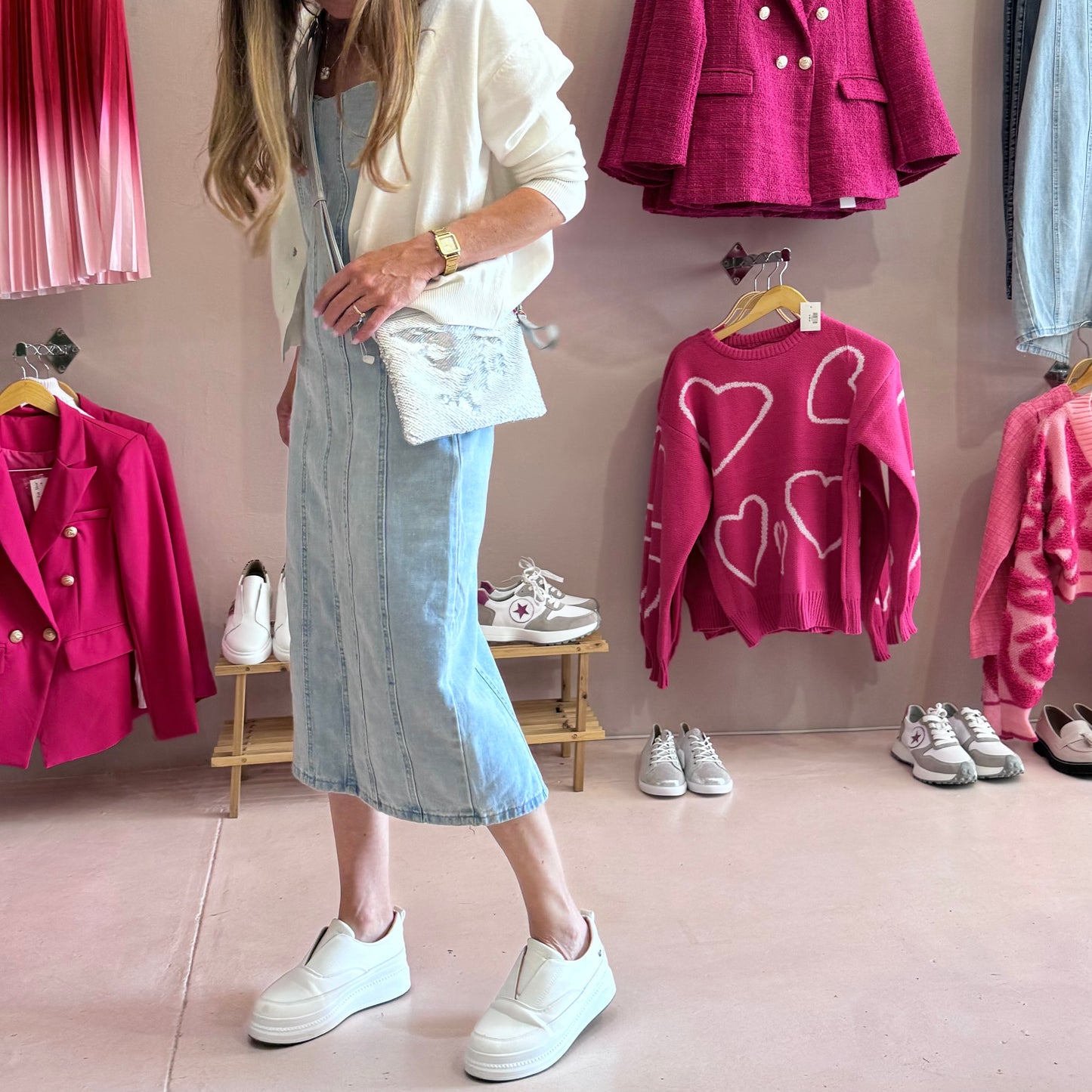 Autumn Cardigan White