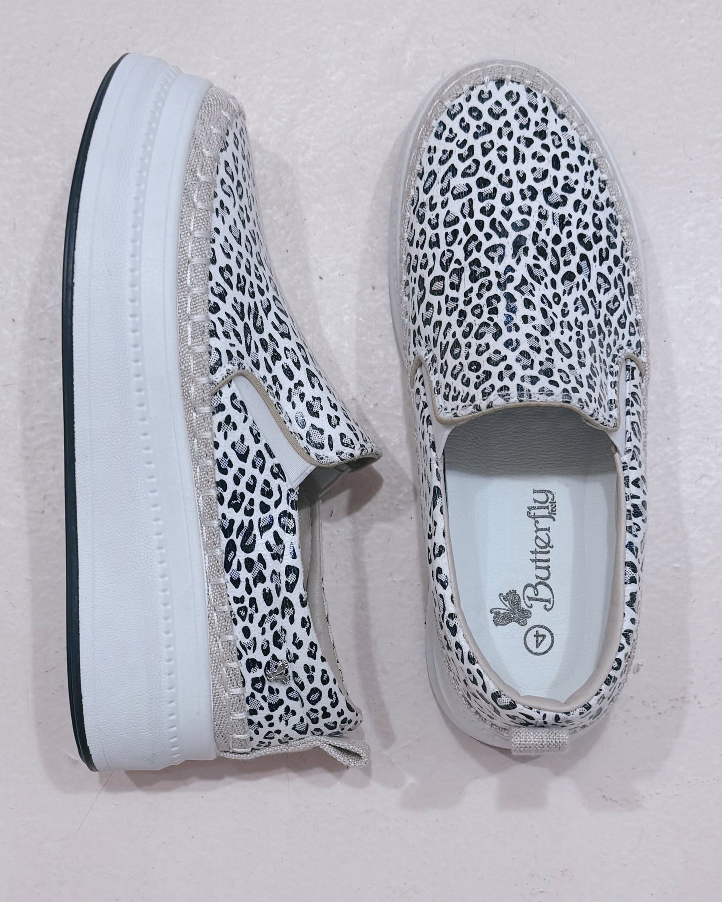 Senhora 13 White & Animal Sneaker