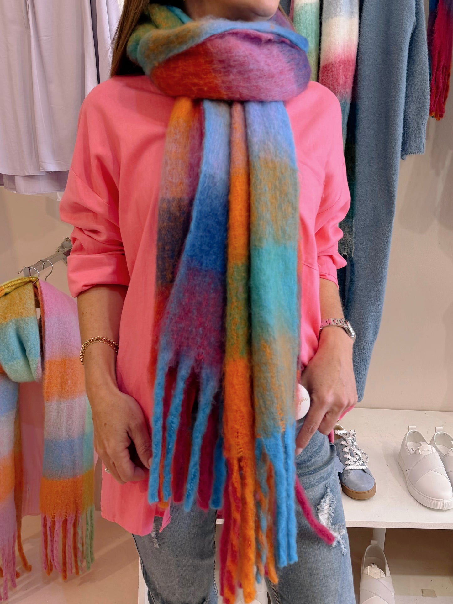 Chunky Scarf Bright
