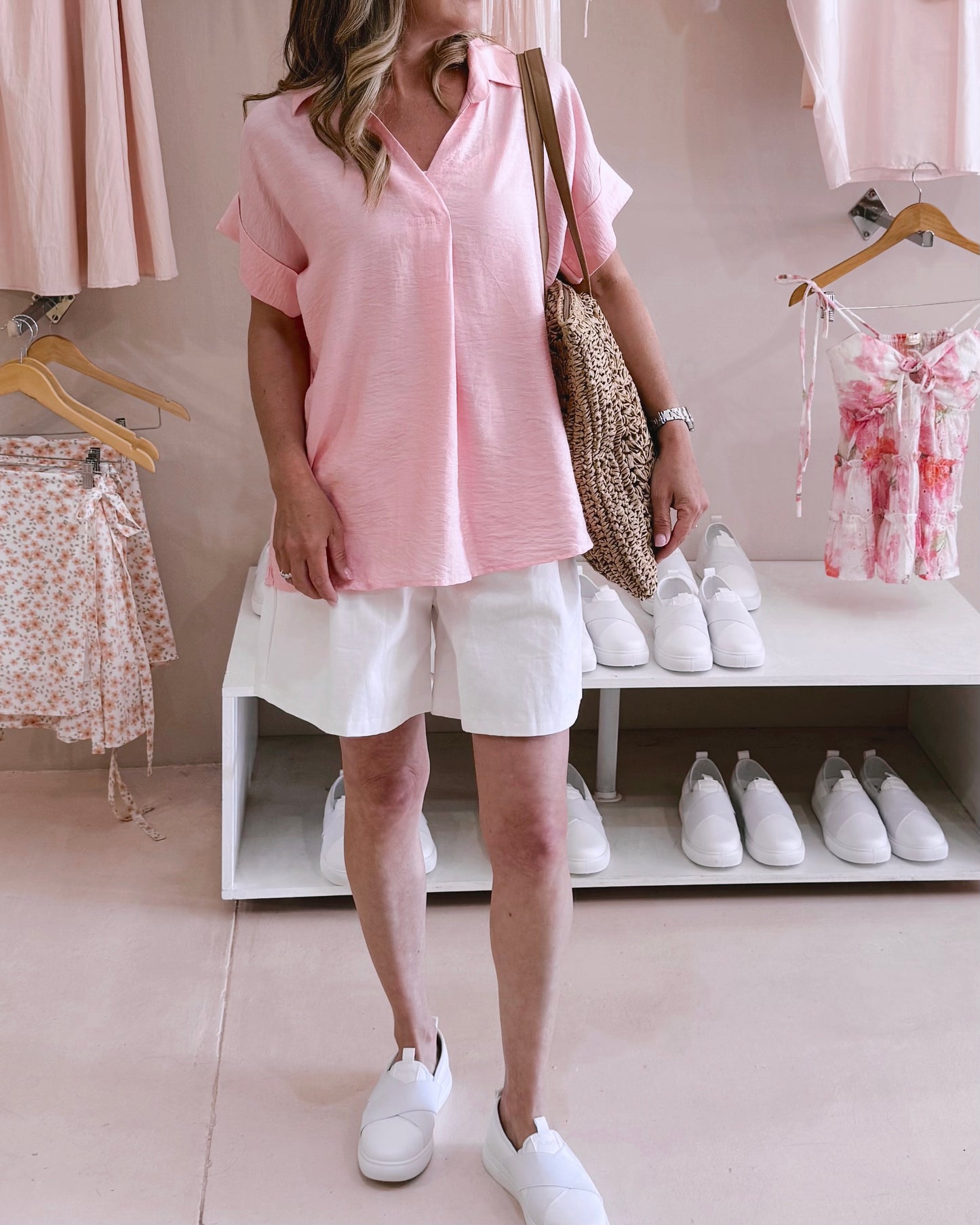Amanda Blouse Peach