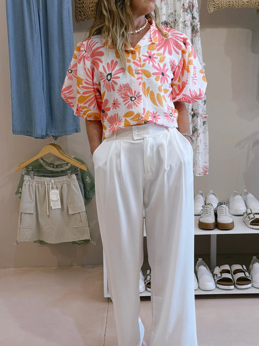 Angel Top Pink Flower