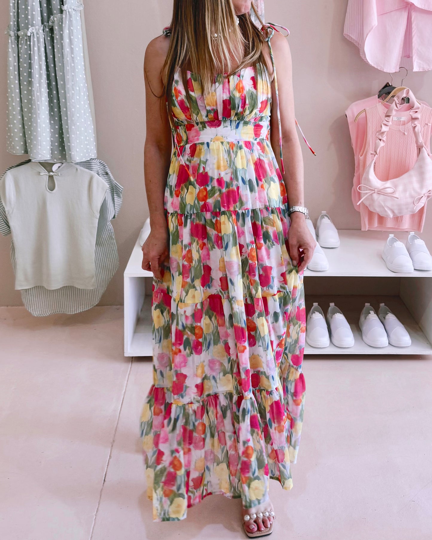 Ideal Dress - Bright Flowers