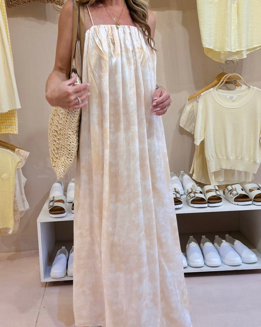 Yellow Shimmer September Dress