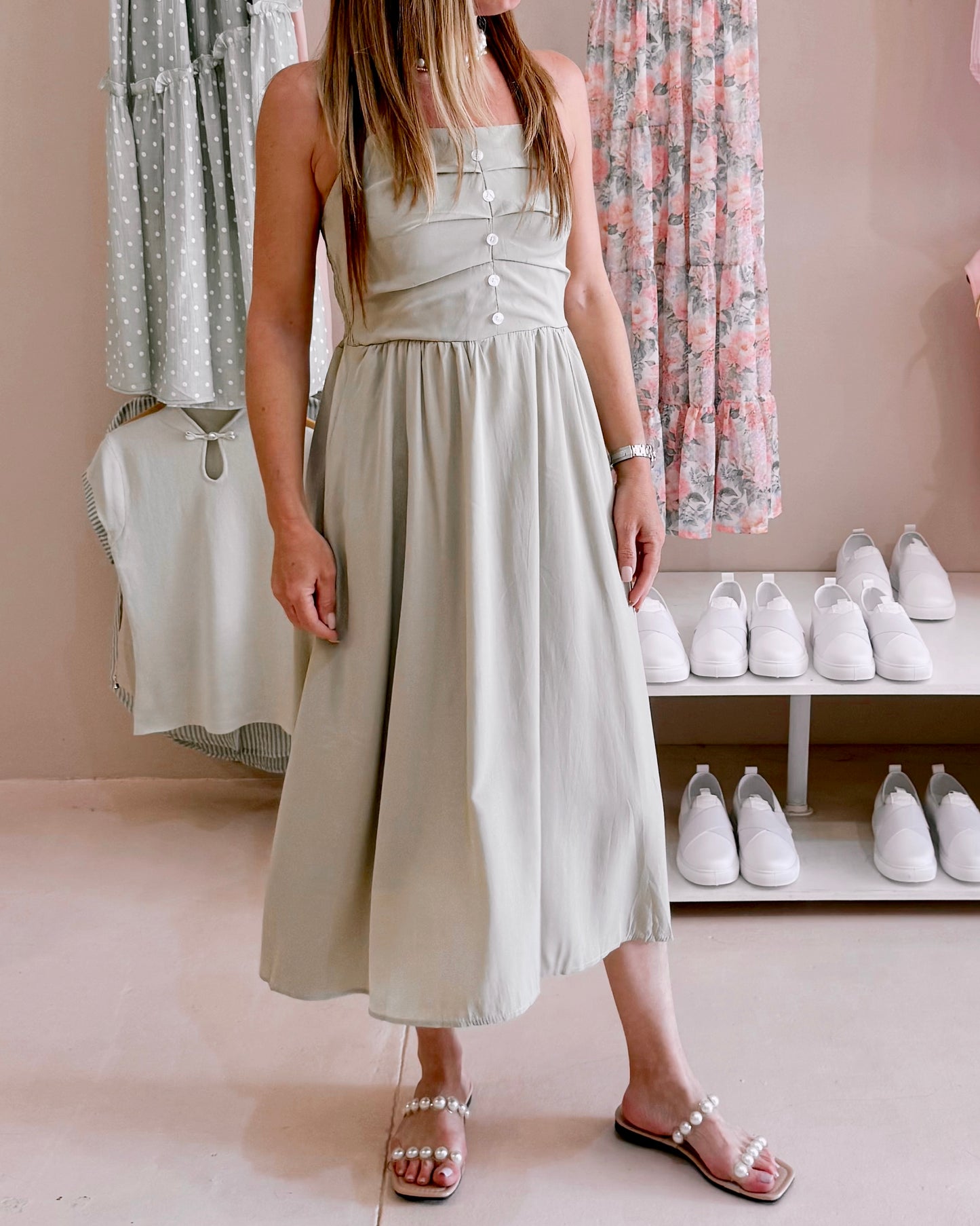 Green September Dress