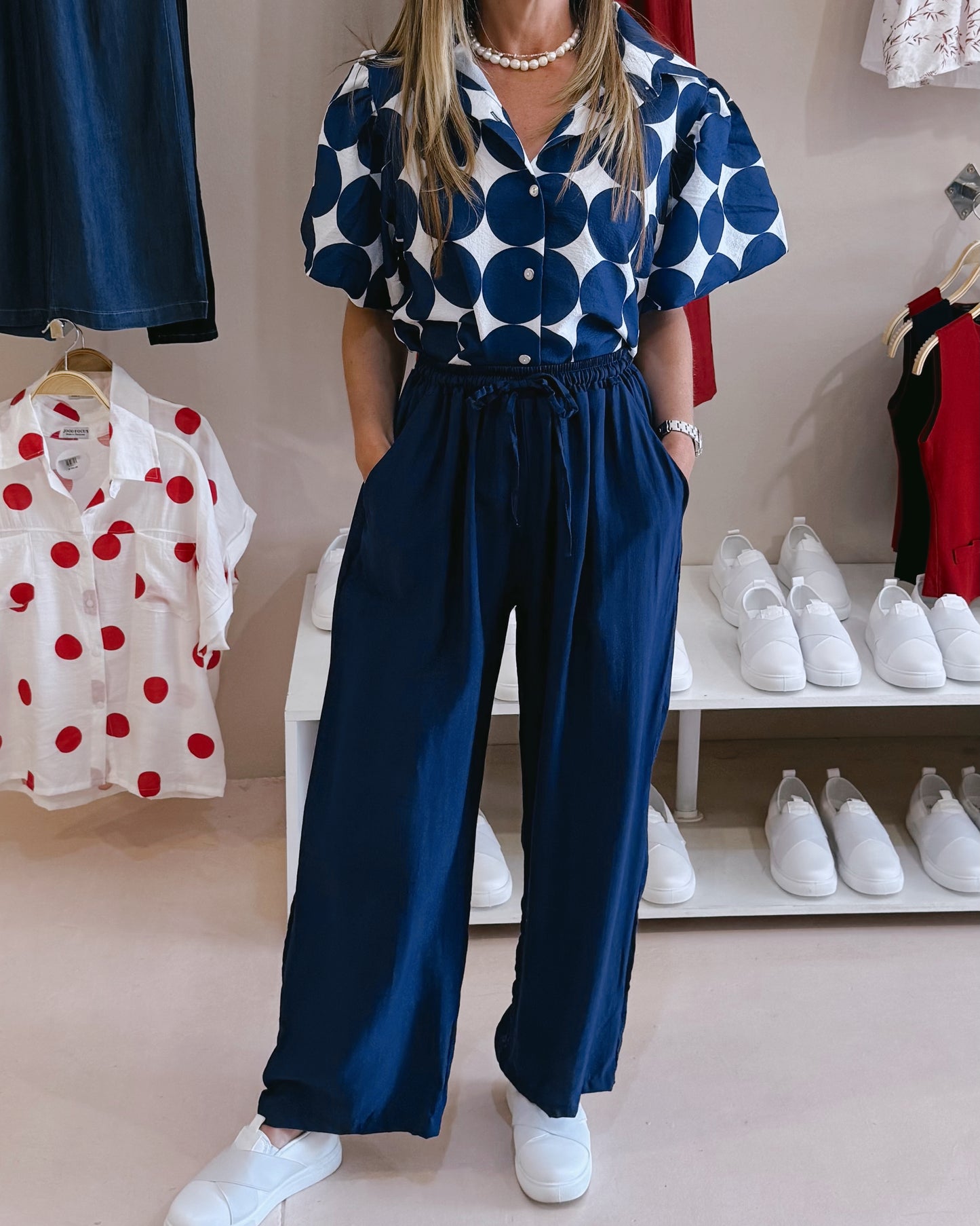 Navy Pants