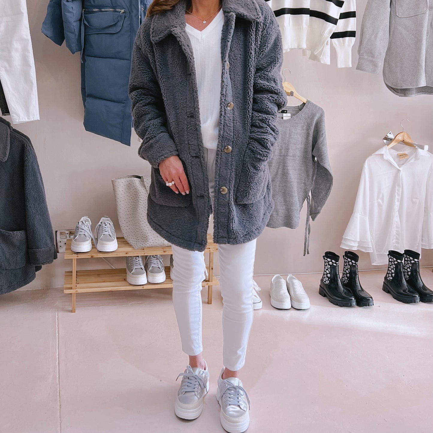 Jeans - Roro White
