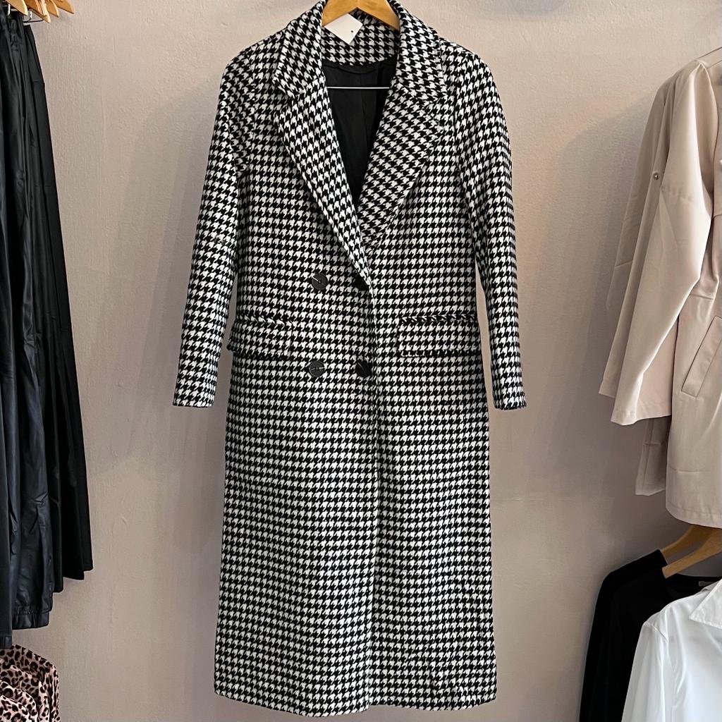 Black and White Coat