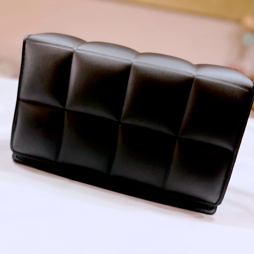 Black Puffer Bag
