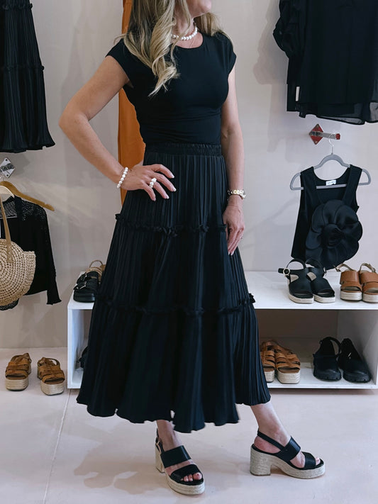 Long Skirt Black