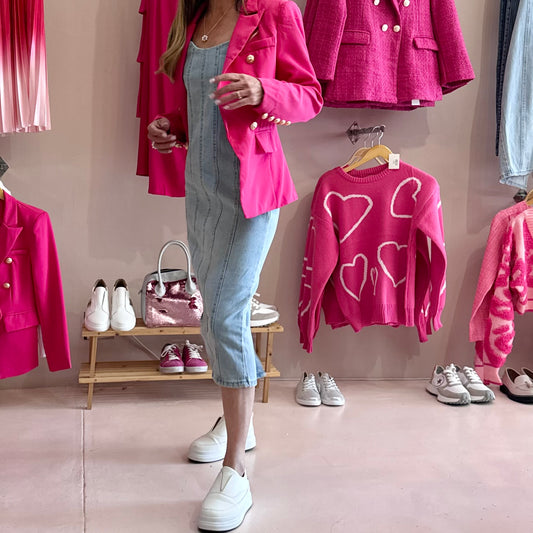 Bright Pink Blazer