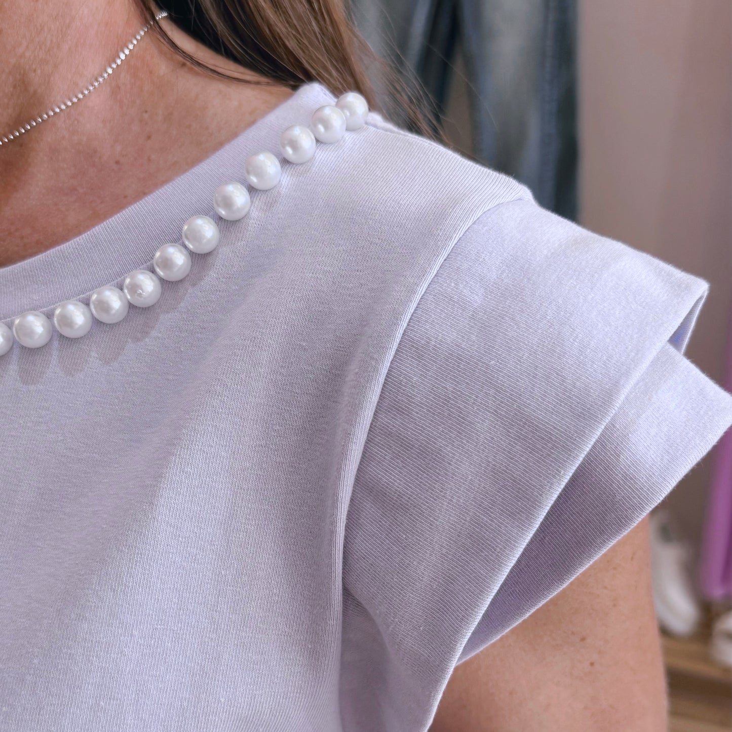 Pearl T-Shirt Lilac