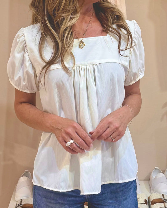 La Cham Blouse Yellow