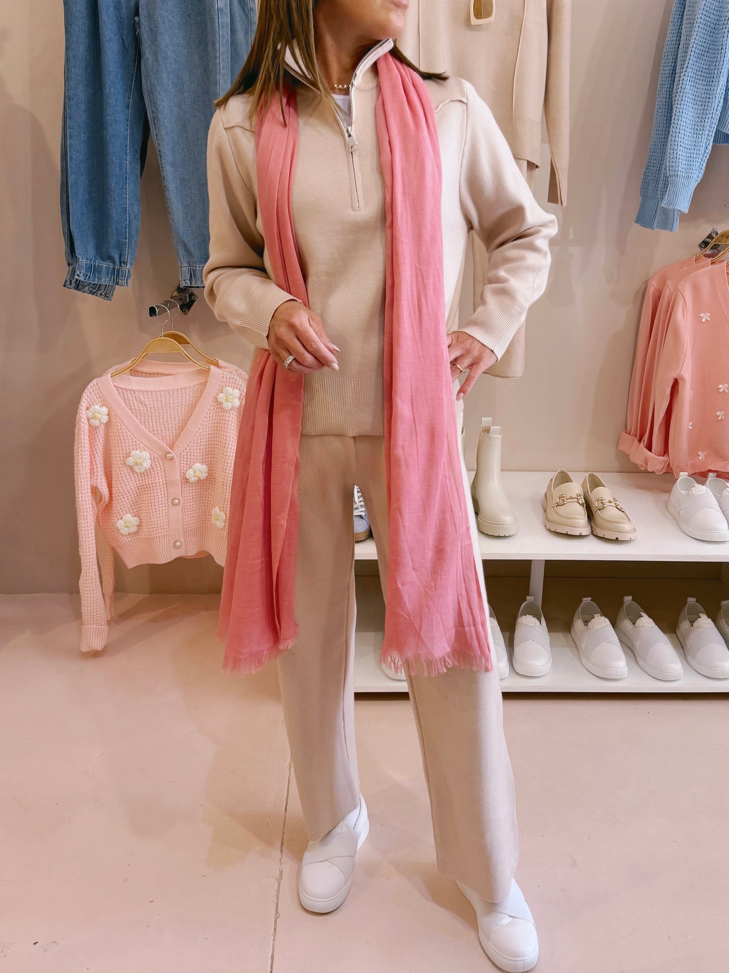 Zipped Top Lounge Set