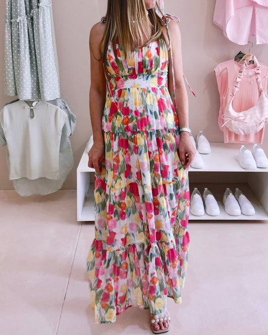 Ideal Dress - Bright Flowers