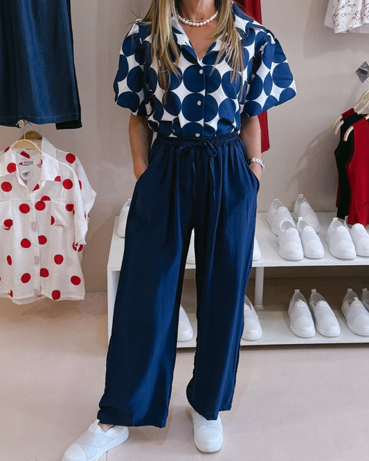 Navy Pants