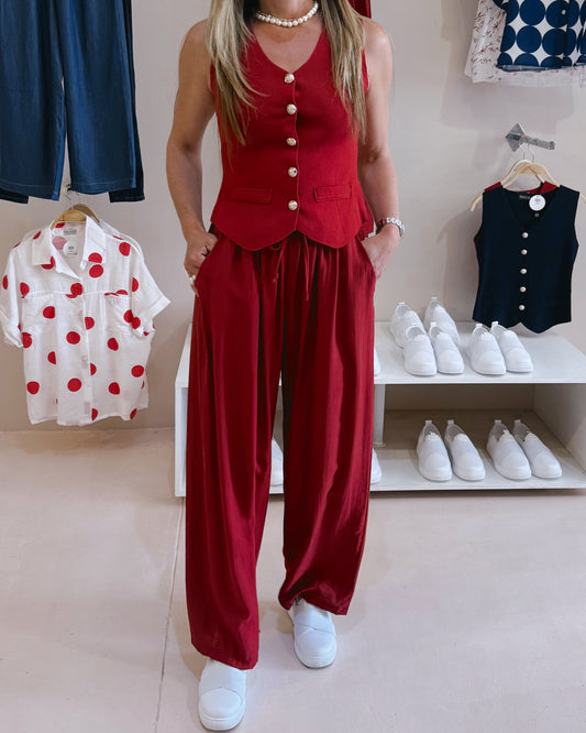 Burgundy Pants