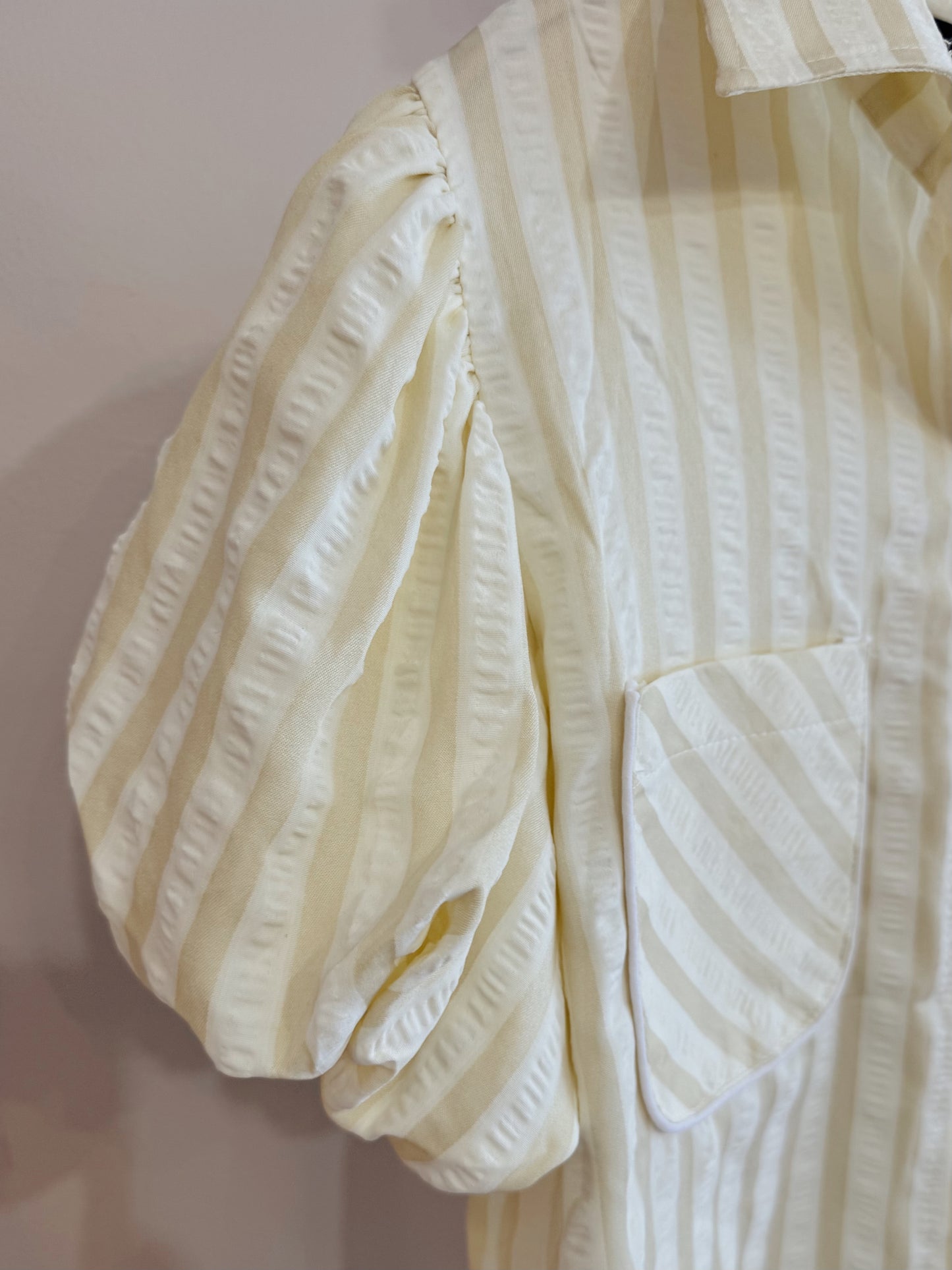 Angel Top Yellow Striped