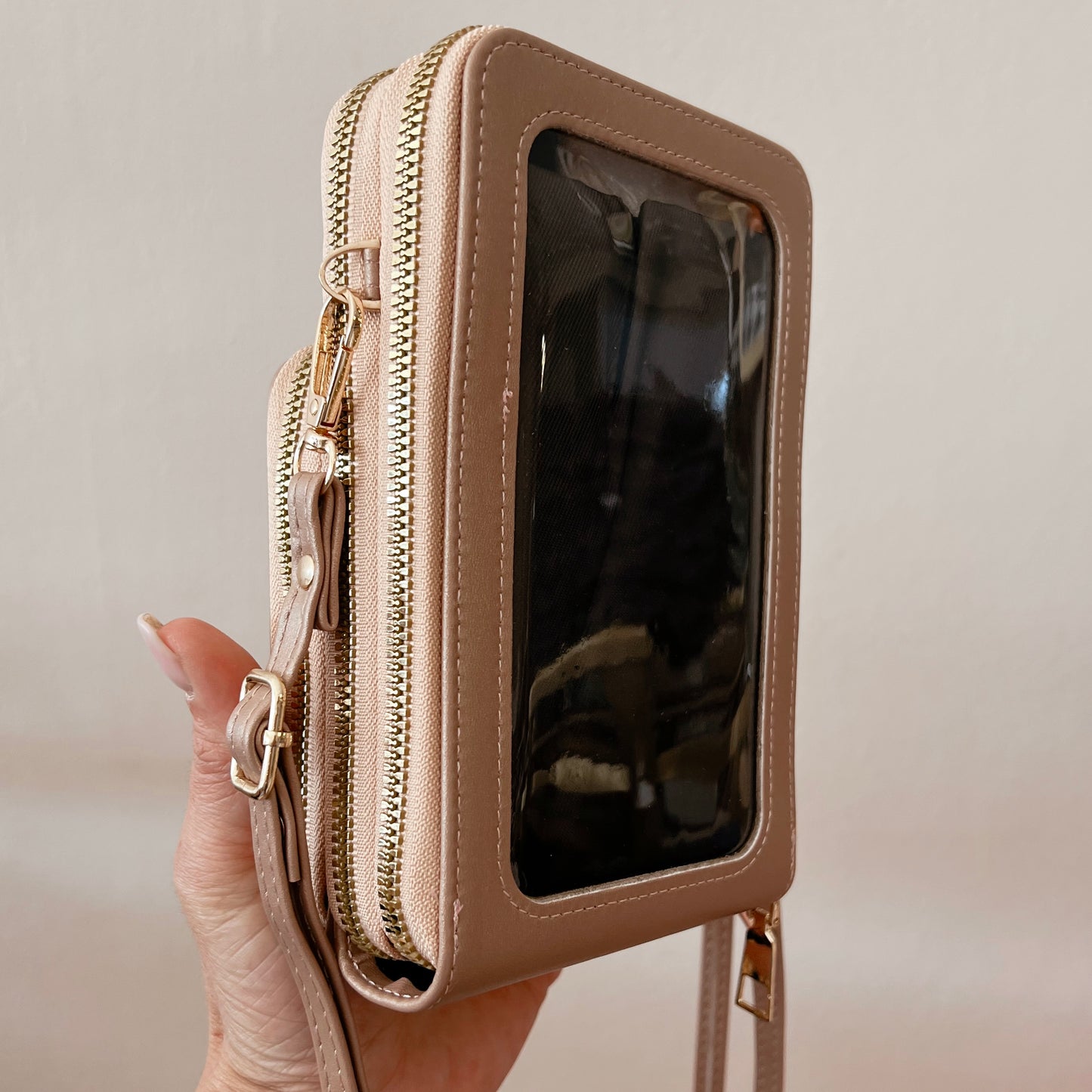 Cellphone Sling Bag Nude