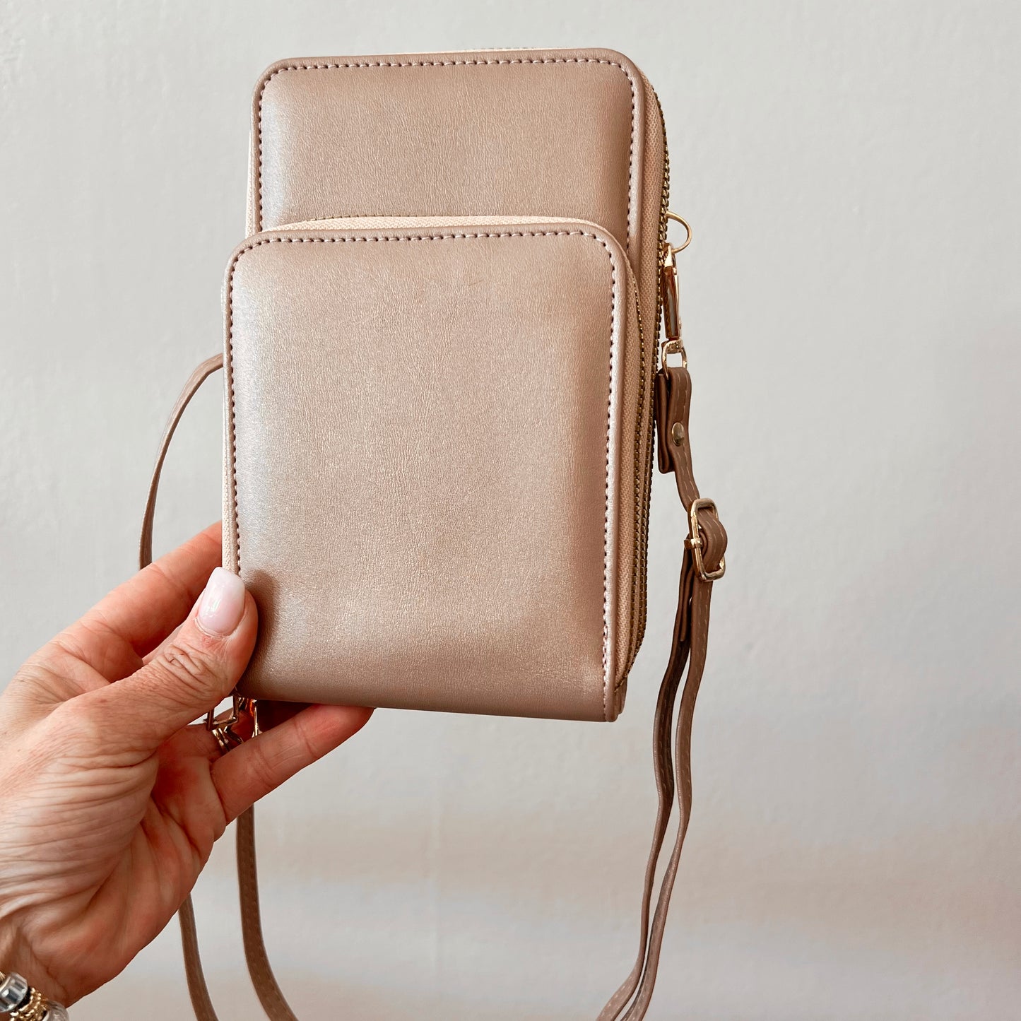 Cellphone Sling Bag Nude