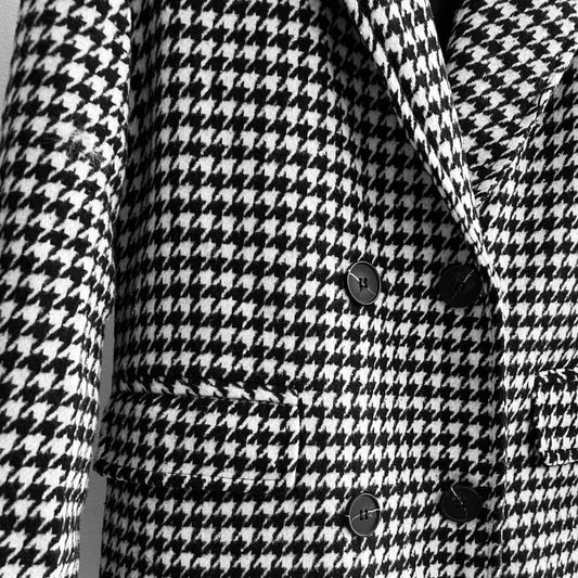 Black and White Coat